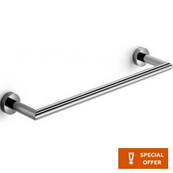 Towel 60cm Fixed material: Brass single, color: Chrome surface: Glossy Towel rails