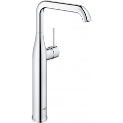 Wash basin tap Deck-mounted for free-standing washbasin material: Brass mixer Without waste XL-Size, Smooth body, color: Chrome surface: Glossy Deck-mounted