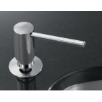 Dispenser με δοχείο 250ml από ορείχαλκο επιφάνεια: Γυαλιστερή, χρώμα: Χρωμέ Dispenser