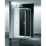 Shower enclosure Rectangle 98x76,5x195 6mm sliding S00&F80 (98,5-104/76,5-81,5) polished aluminium frames, transparent crystal glass surface: Glossy, color: Chrome Shower enclosure Rectangle 98x76,5x195 6mm sliding S00&F80 (98,5-104/76,5-81,5) polished aluminium frames, transparent crystal glass surface: Glossy, color: Chrome