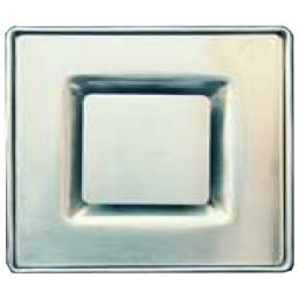 Σχάρα & Πλαίσιο από inox 12x12, χρώμα: Χρωμέ Σχάρες ντουζιέρας Σχάρα & Πλαίσιο από inox 12x12, χρώμα: Χρωμέ Σχάρες ντουζιέρας