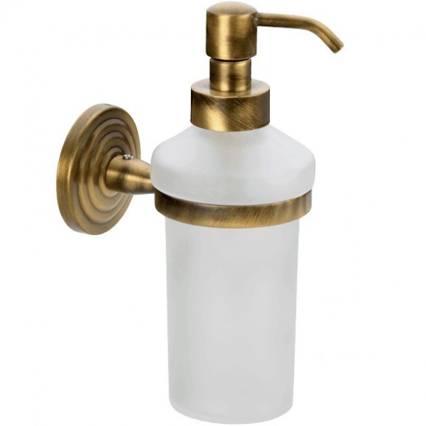 Dispenser από ορείχαλκο επίτοιχος τύπος Oxyde, χρώμα: Μπρονζέ επιφάνεια: Βουρτσισμένη Dispenser