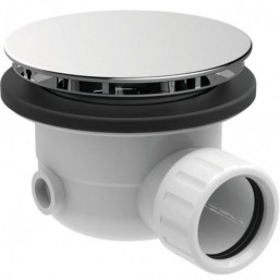 Waste Valve 90mm Without overflow material: ABS surface: Glossy, color: Chrome