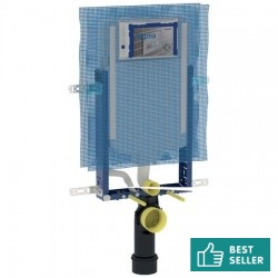 Concealed cistern for wall-mounted toilet for single wall With frame 8x109cm Concealed cisterns for wall-mounted WC