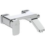 Bathtub tap Wall-mounted exposed material: Brass without hand shower, hose and holder mixer, color: Chrome surface: Glossy Bathtub tap Wall-mounted exposed material: Brass without hand shower, hose and holder mixer, color: Chrome surface: Glossy