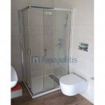 Καμπίνα ντουζιέρας ορθογώνια 100x80x180 5mm συρόμενη επιφάνεια: Γυαλιστερή, χρώμα: Χρωμέ Ορθογώνιες Καμπίνα ντουζιέρας ορθογώνια 100x80x180 5mm συρόμενη επιφάνεια: Γυαλιστερή, χρώμα: Χρωμέ Ορθογώνιες
