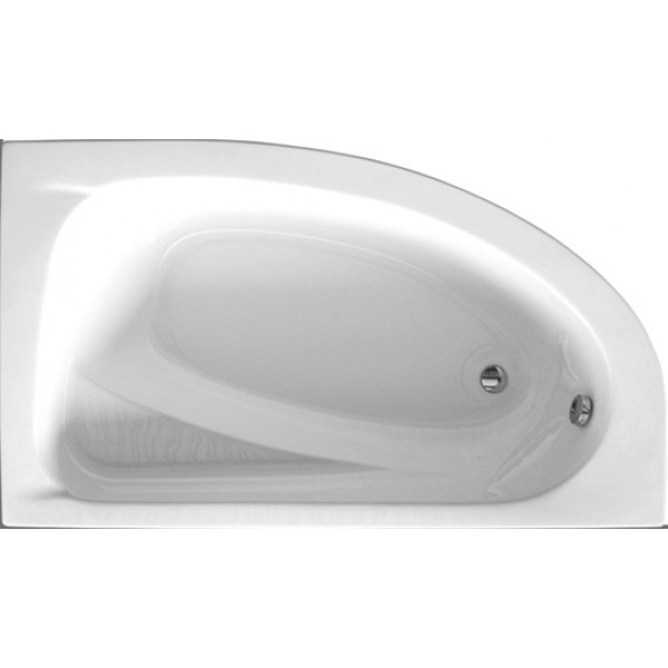 Bathtub Offset 160x90x42 material: Acrylic left surface: Glossy, color: White Offset Bathtub Offset 160x90x42 material: Acrylic left surface: Glossy, color: White Offset