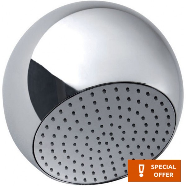 Shower head Wall-mounted 18,6x22,5 material: Brass, style: 1 spray Sfera R20, color: Chrome surface: Glossy Overhead showers Shower head Wall-mounted 18,6x22,5 material: Brass, style: 1 spray Sfera R20, color: Chrome surface: Glossy Overhead showers
