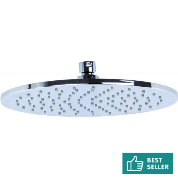 Shower head Wall-mounted / Ceiling-mounted 25x25x5,7 material: Brass, style: 1 spray, color: Chrome surface: Glossy Overhead showers Shower head Wall-mounted / Ceiling-mounted 25x25x5,7 material: Brass, style: 1 spray, color: Chrome surface: Glossy Overhead showers