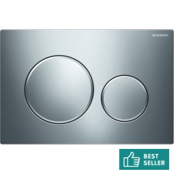 Flush wall plates for concealed cistern dual flush valve material: ABS Mechanical with string, color: Chrome surface: Glossy Flush plates