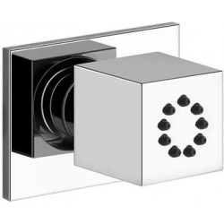 Shower (jet), color: Chrome material: Brass surface: Glossy Wall-mounted shower heads