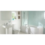 Bathtub Offset 170x85x60 material: Acrylic left surface: Glossy, color: White Offset Bathtub Offset 170x85x60 material: Acrylic left surface: Glossy, color: White Offset