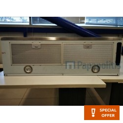 Απορροφητήρας εντοιχιζόμενος συρόμενος 90cm 130 W 90cm, χρώμα: Χρωμέ Απορροφητήρες συρόμενοι