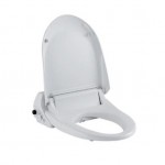 Shower toilet seat soft closing white alpin, color: White Shower toilet seat soft closing white alpin, color: White
