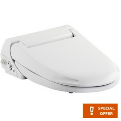 Κάλυμμα λεκάνης με ντους soft closing white alpin, χρώμα: Λευκό Καλύμματα με ντους