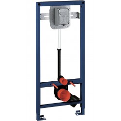 Flush valve for toilet with frame, color: No color Flush valve systems