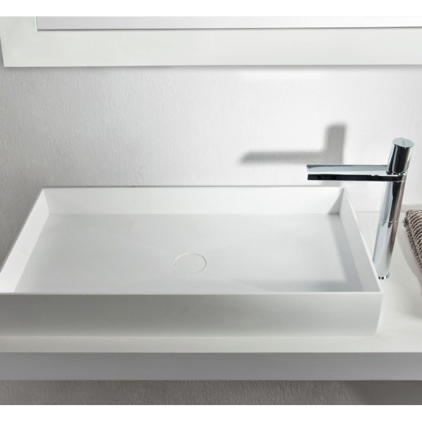 Νιπτήρας ελευθέρας τοποθέτησης 75x37,5x11 από solid surface χωρίς οπή χωρίς υπερχείλιση, χρώμα: Λευκό επιφάνεια: Ματ Ελευθέρας τοποθέτησης Νιπτήρας ελευθέρας τοποθέτησης 75x37,5x11 από solid surface χωρίς οπή χωρίς υπερχείλιση, χρώμα: Λευκό επιφάνεια: Ματ Ελευθέρας τοποθέτησης