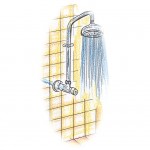 Switch (flush valve system) material: Brass, color: Chrome surface: Glossy Angle valves Switch (flush valve system) material: Brass, color: Chrome surface: Glossy Angle valves
