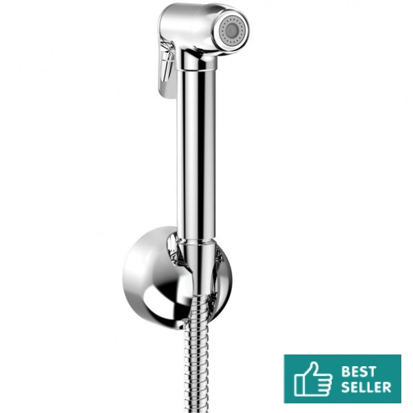 Bidet hand shower material: Brass, color: Chrome surface: Glossy Bidet hand shower