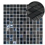 Pool mosaic 2,5x2,5 Spain, shape: Square 1st choice, hue: Black Mosaics for pool