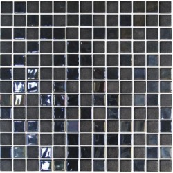 Pool mosaic 2,5x2,5 Spain, shape: Square 1st choice, hue: Black Mosaics for pool