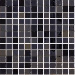 Pool mosaic 2,5x2,5 Spain, shape: Square 1st choice, hue: Black Mosaics for pool
