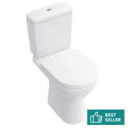 Σετ Λεκάνη επιδαπέδια ΧΠ (χαμηλής πίεσης) + Καζανάκι + Κάλυμμα soft closing Rimless Wrapover πίσω σιφώνι P DirectFlush 68x38,5 επιφάνεια: Γυαλιστερή, χρώμα: Λευκό Επιδαπέδιες ΧΠ