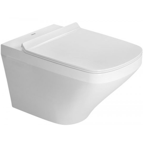 Wall-mounted toilet & toilet seat, style: Sandwich hidden fixation Rimless Slim 54x37 surface: Glossy, color: White Wall-mounted Wall-mounted toilet & toilet seat, style: Sandwich hidden fixation Rimless Slim 54x37 surface: Glossy, color: White Wall-mounted