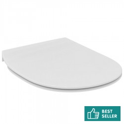 Κάλυμμα λεκάνης soft closing Sandwich slim, χρώμα: Λευκό Καλύμματα