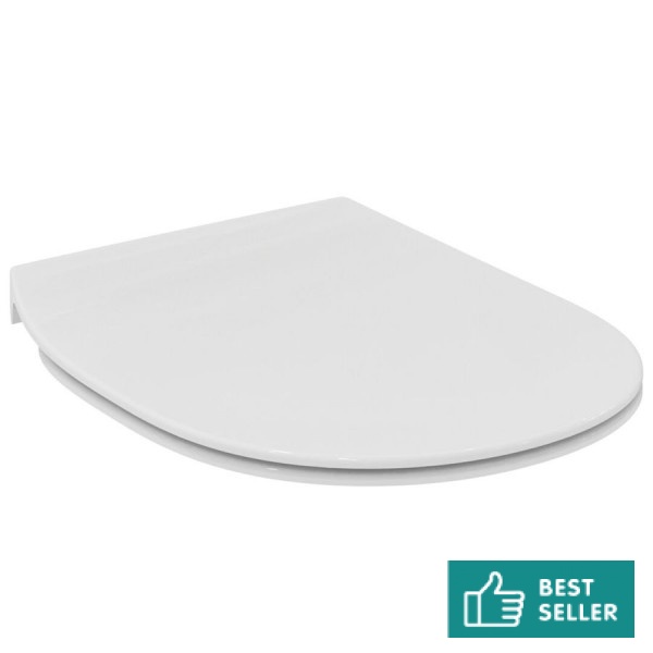 Κάλυμμα λεκάνης soft closing Sandwich slim, χρώμα: Λευκό Καλύμματα