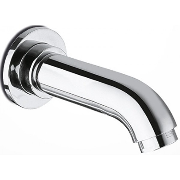Spout (Nozzle) 12,5cm Wall-mounted material: Brass, color: Chrome surface: Glossy Bath spouts Spout (Nozzle) 12,5cm Wall-mounted material: Brass, color: Chrome surface: Glossy Bath spouts