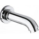 Spout (Nozzle) 12,5cm Wall-mounted material: Brass, color: Chrome surface: Glossy Bath spouts Spout (Nozzle) 12,5cm Wall-mounted material: Brass, color: Chrome surface: Glossy Bath spouts