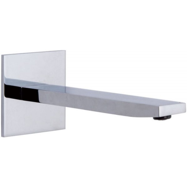 Spout (Nozzle) 20,1cm Wall-mounted material: Brass, color: Chrome surface: Glossy Bath spouts Spout (Nozzle) 20,1cm Wall-mounted material: Brass, color: Chrome surface: Glossy Bath spouts