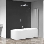 Bathtub enclosure Linear 80x140 6mm opening surface: Glossy, color: Chrome Linear Bathtub enclosure Linear 80x140 6mm opening surface: Glossy, color: Chrome Linear