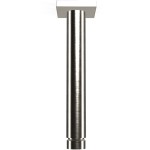 Βραχίονας 15cm με τετράγωνη ροζέτα Brushed Nickel οροφής από ορείχαλκο, χρώμα: Χρωμέ επιφάνεια: Βουρτσισμένη Βραχίονες κεφαλής ντους Βραχίονας 15cm με τετράγωνη ροζέτα Brushed Nickel οροφής από ορείχαλκο, χρώμα: Χρωμέ επιφάνεια: Βουρτσισμένη Βραχίονες κεφαλής ντους