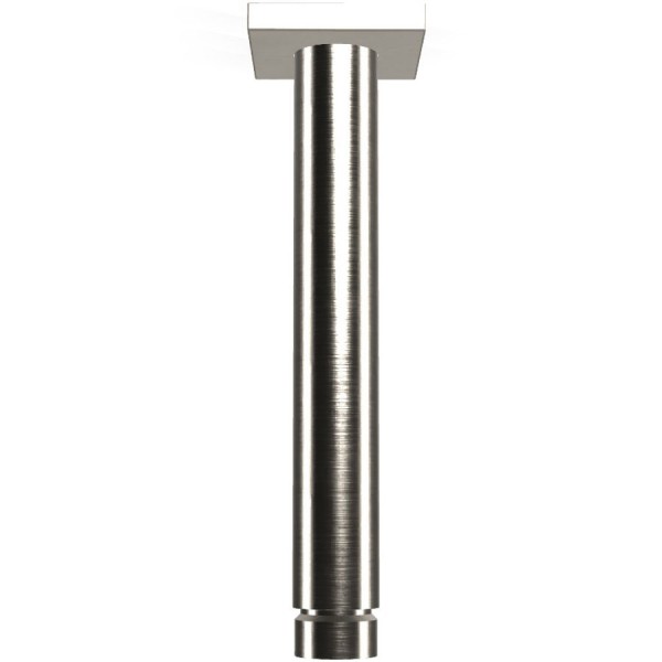 Βραχίονας 15cm με τετράγωνη ροζέτα Brushed Nickel οροφής από ορείχαλκο, χρώμα: Χρωμέ επιφάνεια: Βουρτσισμένη Βραχίονες κεφαλής ντους Βραχίονας 15cm με τετράγωνη ροζέτα Brushed Nickel οροφής από ορείχαλκο, χρώμα: Χρωμέ επιφάνεια: Βουρτσισμένη Βραχίονες κεφαλής ντους