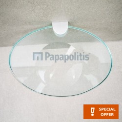 Soap material: Crystal Wall-mounted, color: No color surface: Glossy Soap holders