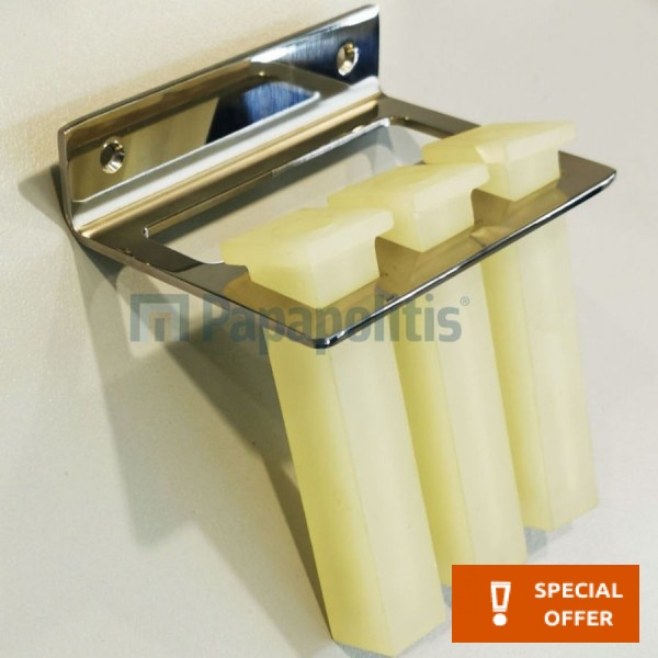 Cupholder material: Brass Wall-mounted, color: Chrome surface: Glossy Tumbler holders Cupholder material: Brass Wall-mounted, color: Chrome surface: Glossy Tumbler holders