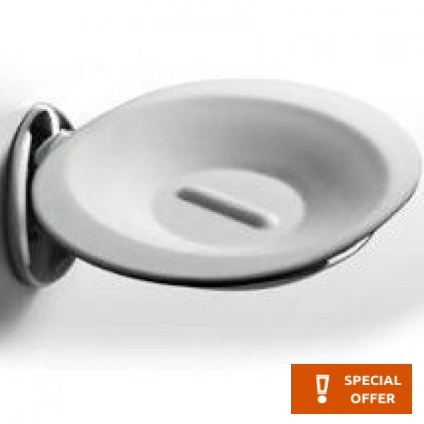 Soap material: Brass Wall-mounted, color: Chrome surface: Glossy Soap holders