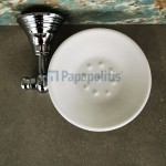 Σαπουνοθήκη από ορείχαλκο επίτοιχος τύπος, χρώμα: Χρωμέ επιφάνεια: Γυαλιστερή Σαπουνοθήκες Σαπουνοθήκη από ορείχαλκο επίτοιχος τύπος, χρώμα: Χρωμέ επιφάνεια: Γυαλιστερή Σαπουνοθήκες