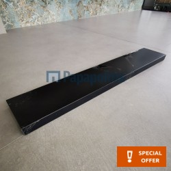 Shelf 80x14 material: Brass surface: Glossy, color: Chrome Shelves