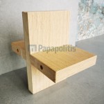 Shelves set 40x40x10 material: Wood, color: Wood Oak Shelves set Shelves set 40x40x10 material: Wood, color: Wood Oak Shelves set