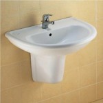 Κολώνα κρεμαστή, χρώμα: Λευκό Κολώνες νιπτήρων