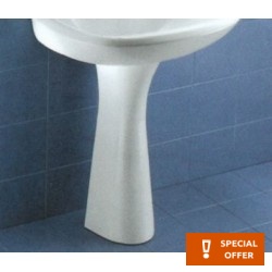 Pedestal Floor standing, color: White Pedestals