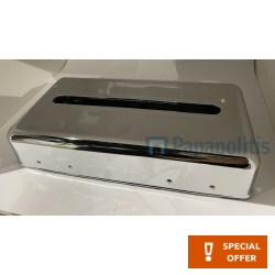 Χαρτομαντηλοθήκη από ορείχαλκο επίτοιχη, 26,5x14,5x5,5, χρώμα: Χρωμέ επιφάνεια: Γυαλιστερή Χαρτομαντηλοθήκες