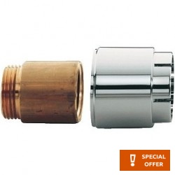 Extension 30mm 3/4" χρωμέ material: Brass Plumbing extensions