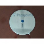 Χαρτοθήκη ρολό από ορείχαλκο, χρώμα: Χρωμέ επιφάνεια: Βουρτσισμένη Χαρτοθήκες
