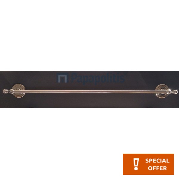 Πετσετοθήκη 60cm σταθερή από inox μονή, χρώμα: Χρωμέ επιφάνεια: Γυαλιστερή Πετσετοθήκη 60cm σταθερή από inox μονή, χρώμα: Χρωμέ επιφάνεια: Γυαλιστερή Πετσετοθήκες