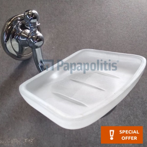 Σαπουνοθήκη από inox επίτοιχος τύπος, χρώμα: Χρωμέ επιφάνεια: Γυαλιστερή Σαπουνοθήκες Σαπουνοθήκη από inox επίτοιχος τύπος, χρώμα: Χρωμέ επιφάνεια: Γυαλιστερή Σαπουνοθήκες