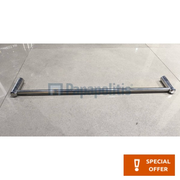 Towel 50cm Fixed material: Inox single, color: Chrome surface: Brushed Towel rails Towel 50cm Fixed material: Inox single, color: Chrome surface: Brushed Towel rails